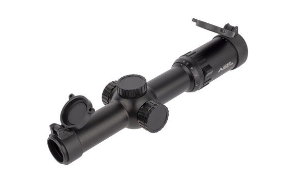 Primary Arms ACSS Predator Gen III 1-6x24mm rifle scope includes flip-up polymer scope caps to protect your lenses
